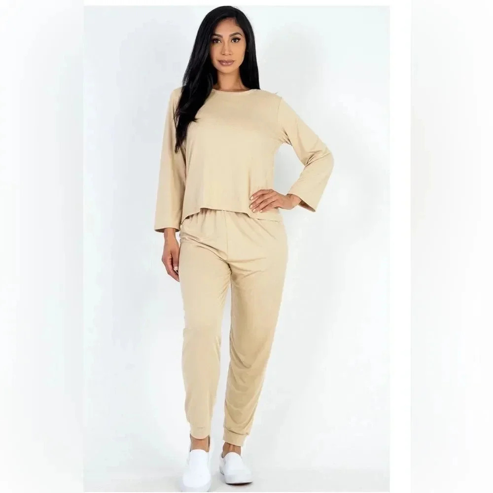 Women's Cream Track Pants & Joggers